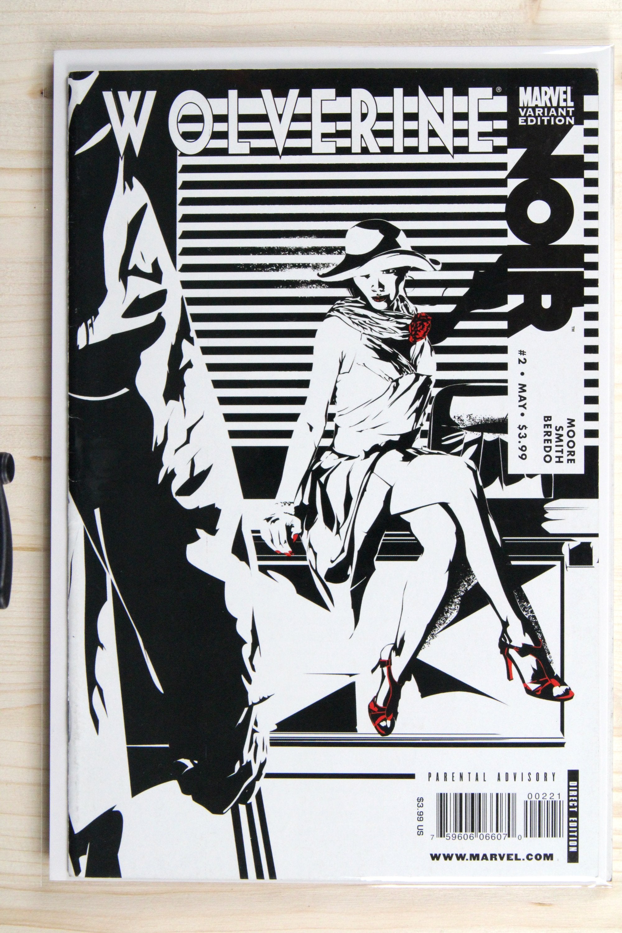 Wolverine Noir #2 – Marvel (2009) 9.2 NM- Variant