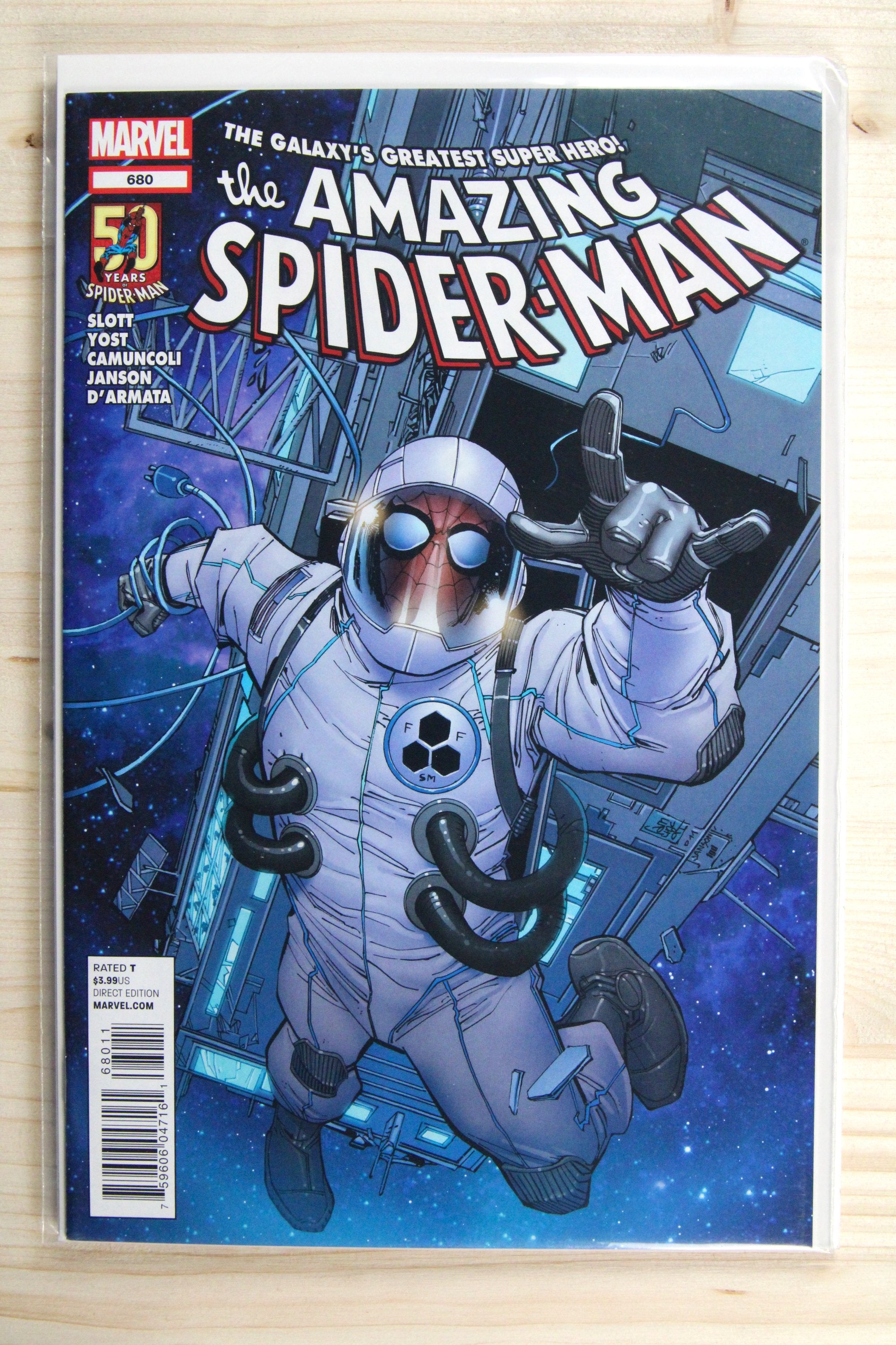 The Amazing Spider-Man #680 – Marvel (2012) 9.4 NM Klaus Janson cover