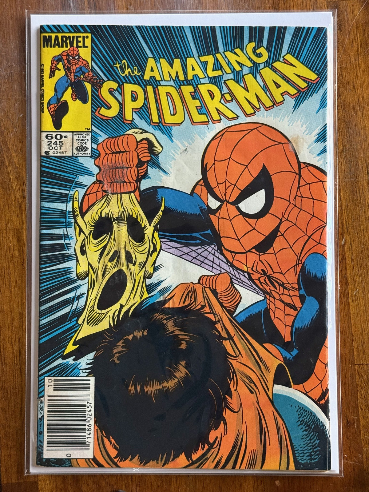 The Amazing Spider-Man #245 Newsstand Edition – Marvel Comics (1983) 6.5 FN+