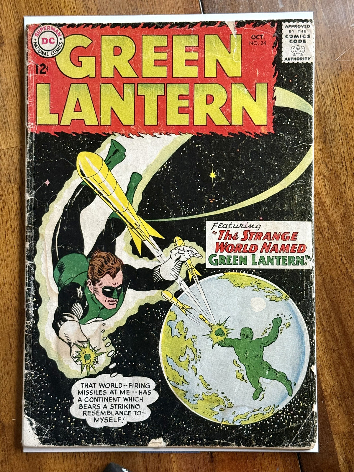 Green Lantern #24 – DC Comics (1963) 2.5 GD+