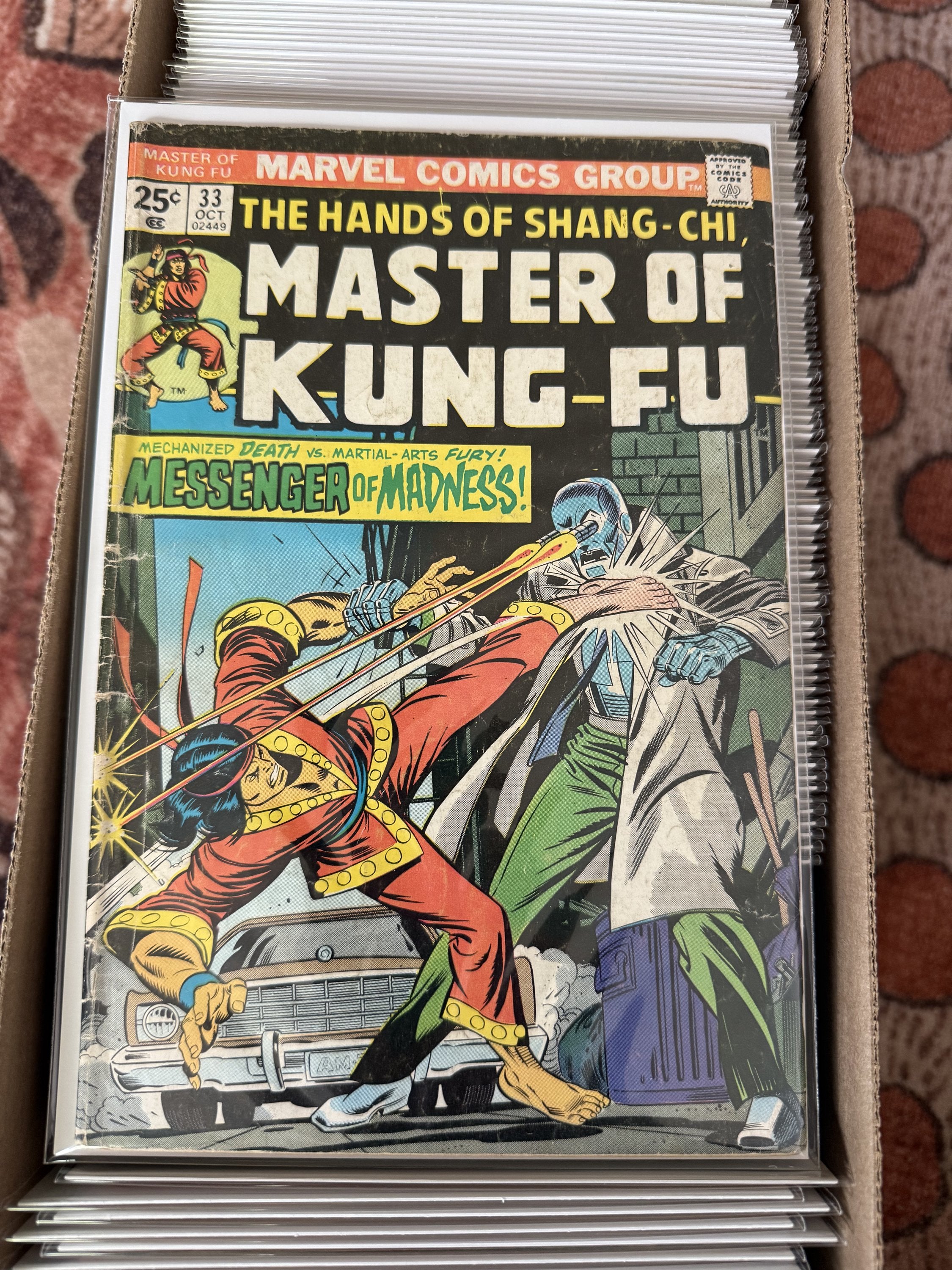Shang-Chi, Master of Kung Fu #17-125 + King Sized & Annuals – Marvel (1975) (114 Issues)