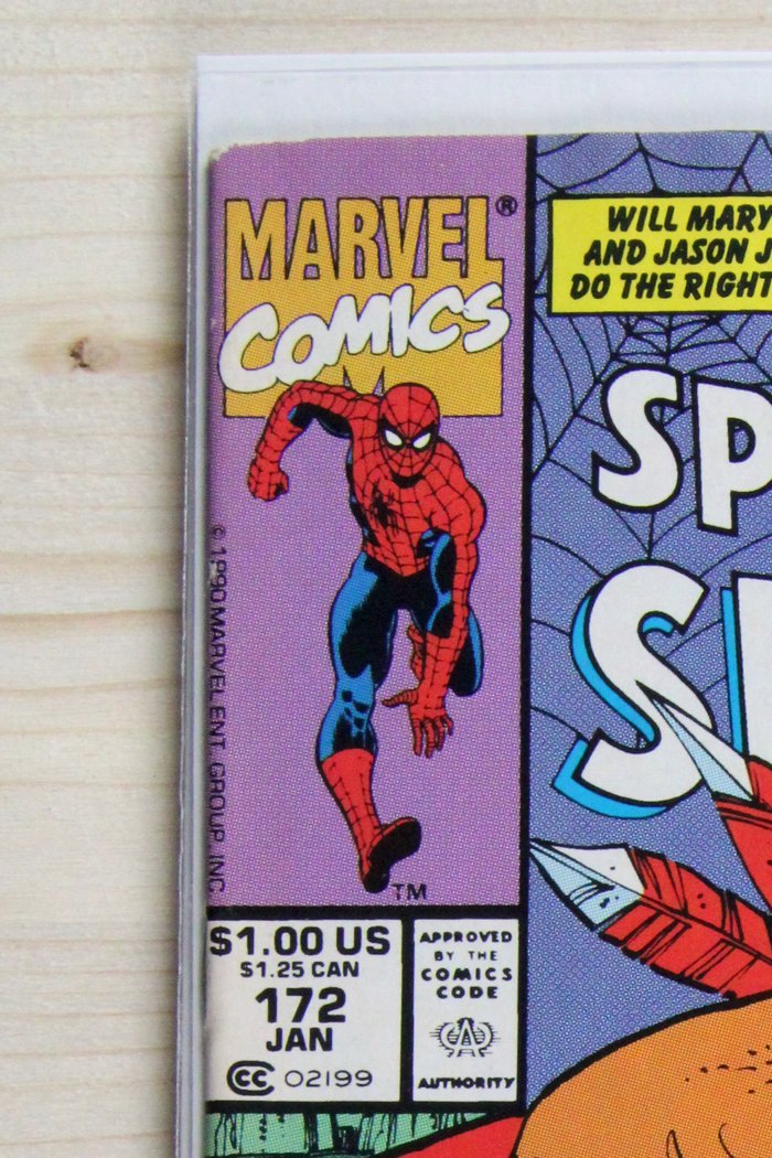 The Spectacular Spider-Man #172 – Marvel (1991) 9.2 NM- Newsstand