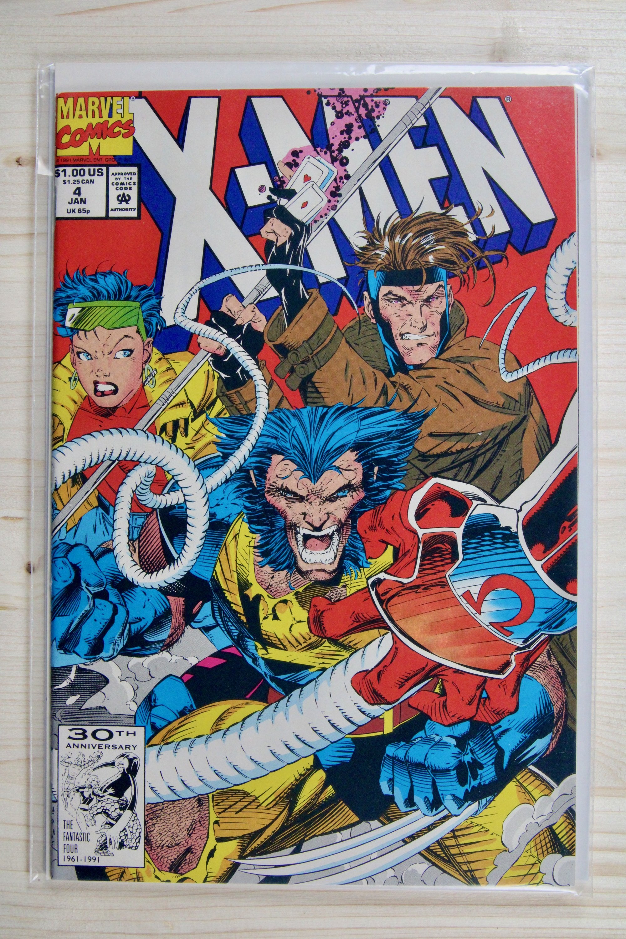 X-Men #4 – Marvel (1992) 9.4 NM Omega Red