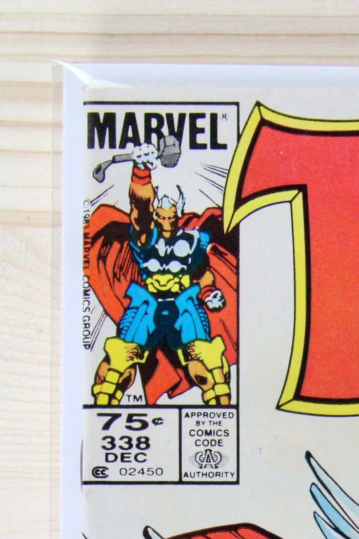 The Mighty Thor #338 – Marvel (1983) 9.2 NM- Newsstand
