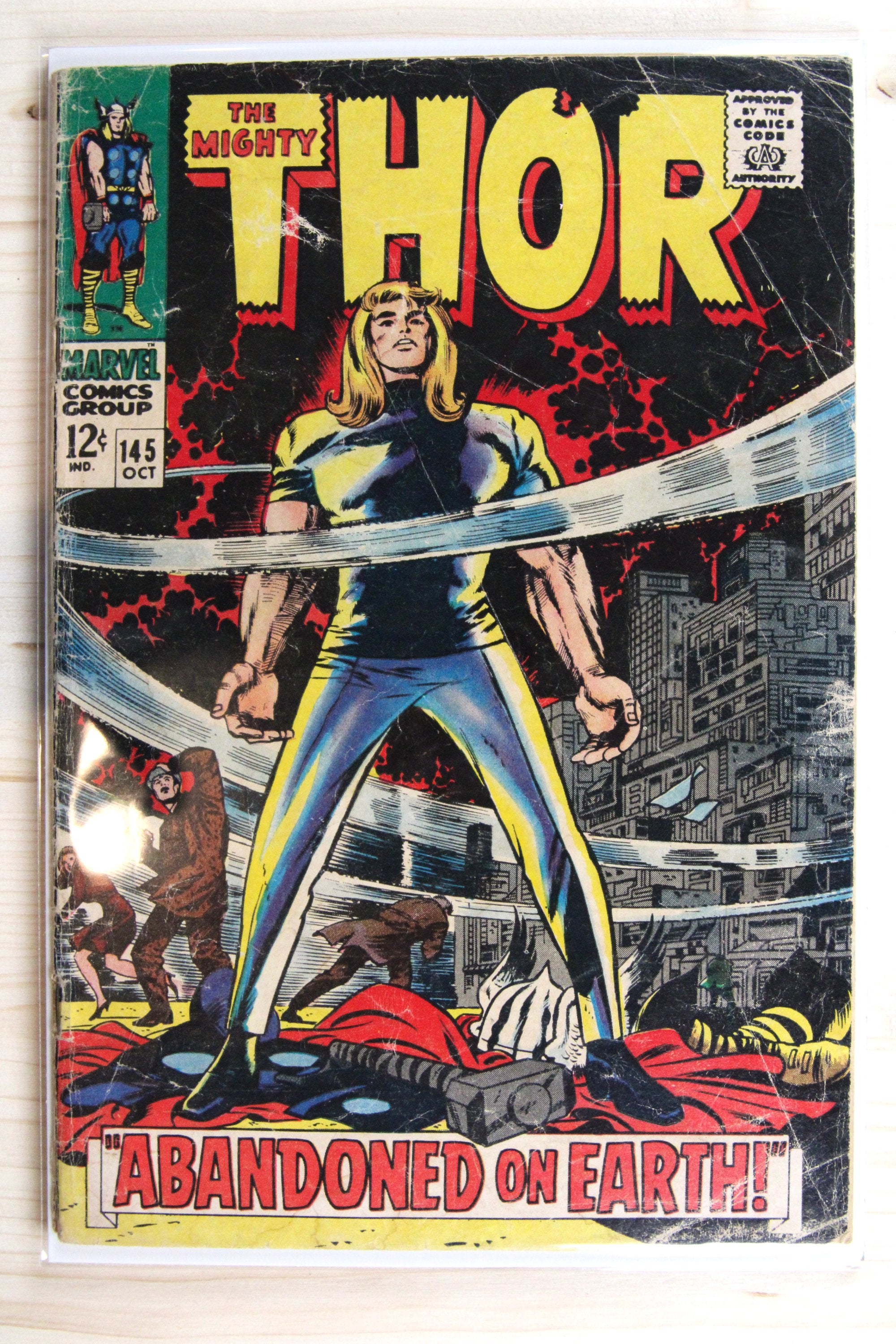 Thor #145 – Marvel (1967) 3.5 VG-