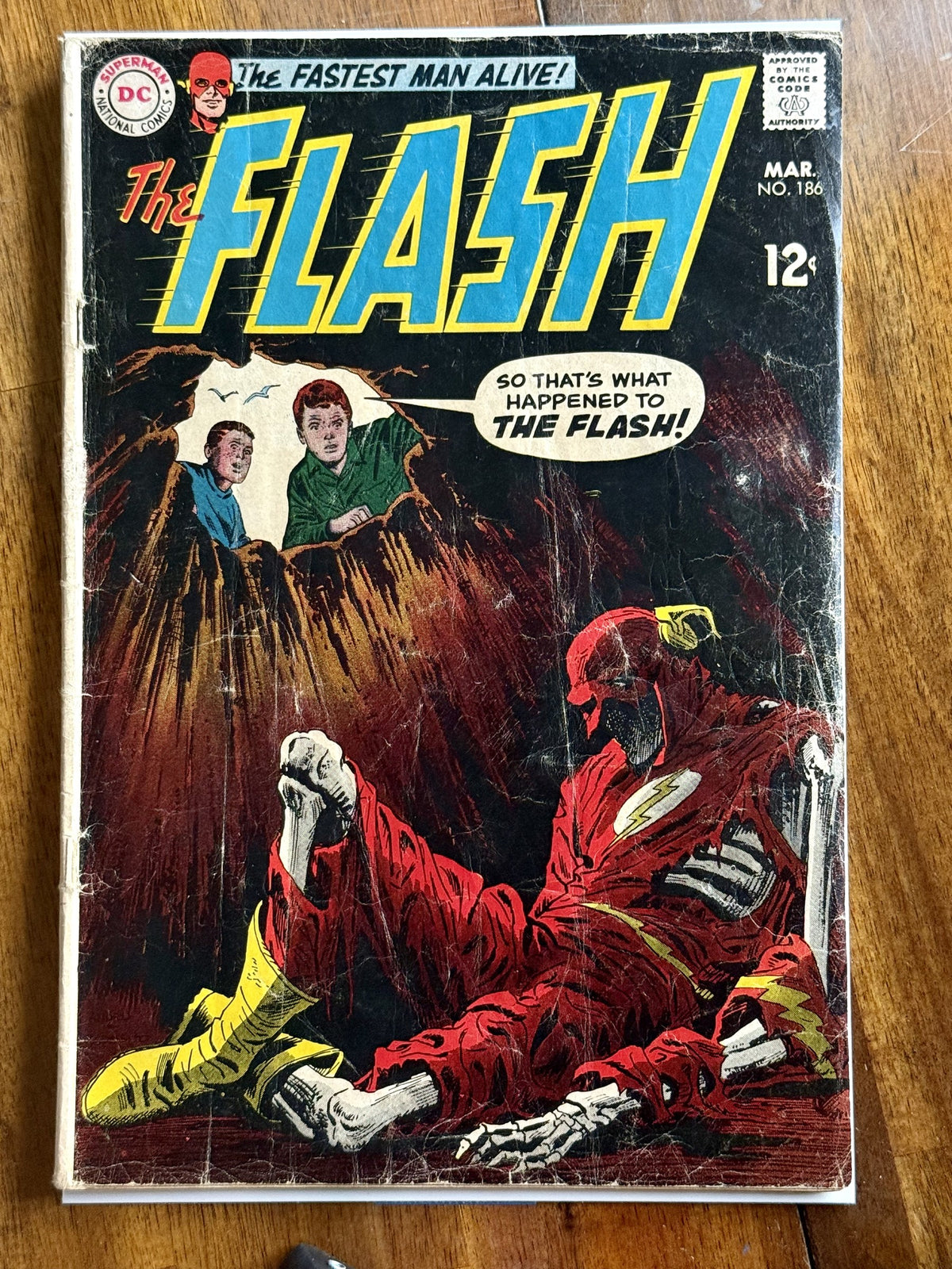 The Flash #186 – DC Comics (1969) 2.5 GD+