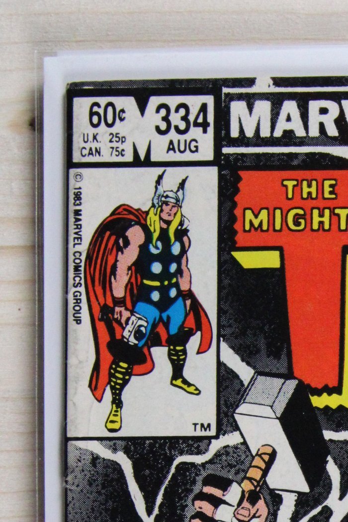 Thor #334 – Marvel (1983) 8.5 VF+