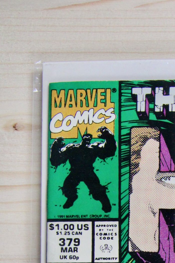 The Incredible Hulk #379 – Marvel (1991) 9.6 NM+ Signed