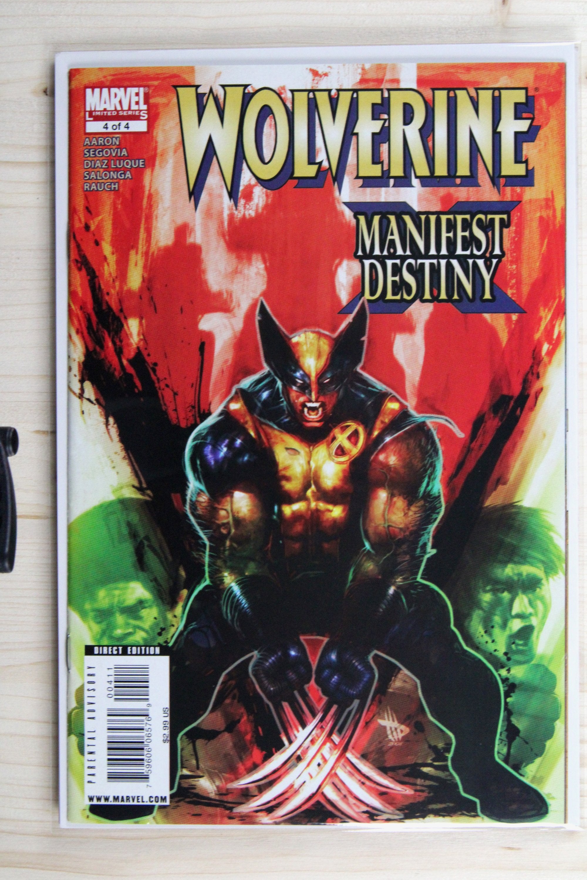 Wolverine: Manifest Destiny #1-4 – Marvel (2008) Full Set (4 Issues) NM Average