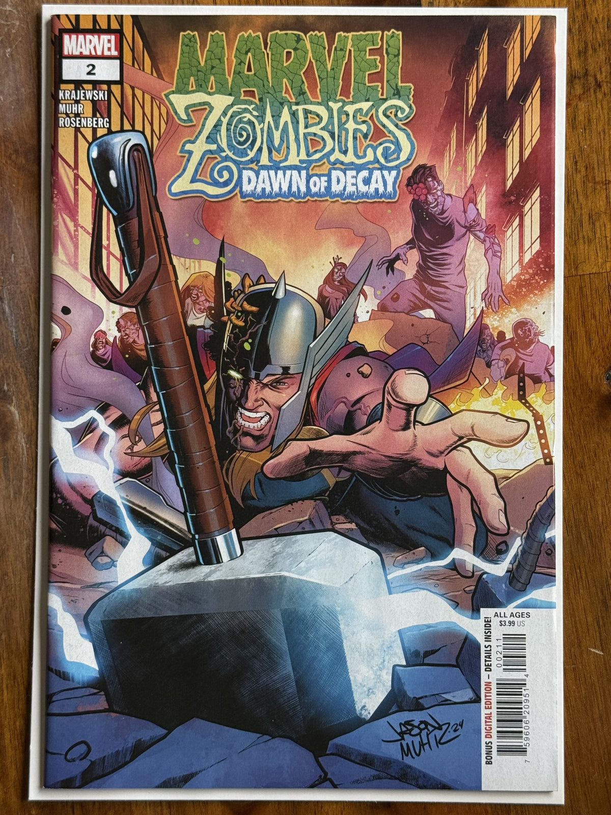 Marvel Zombies: Dawn of Decay #2 – Marvel (2024) 9.6 NM+