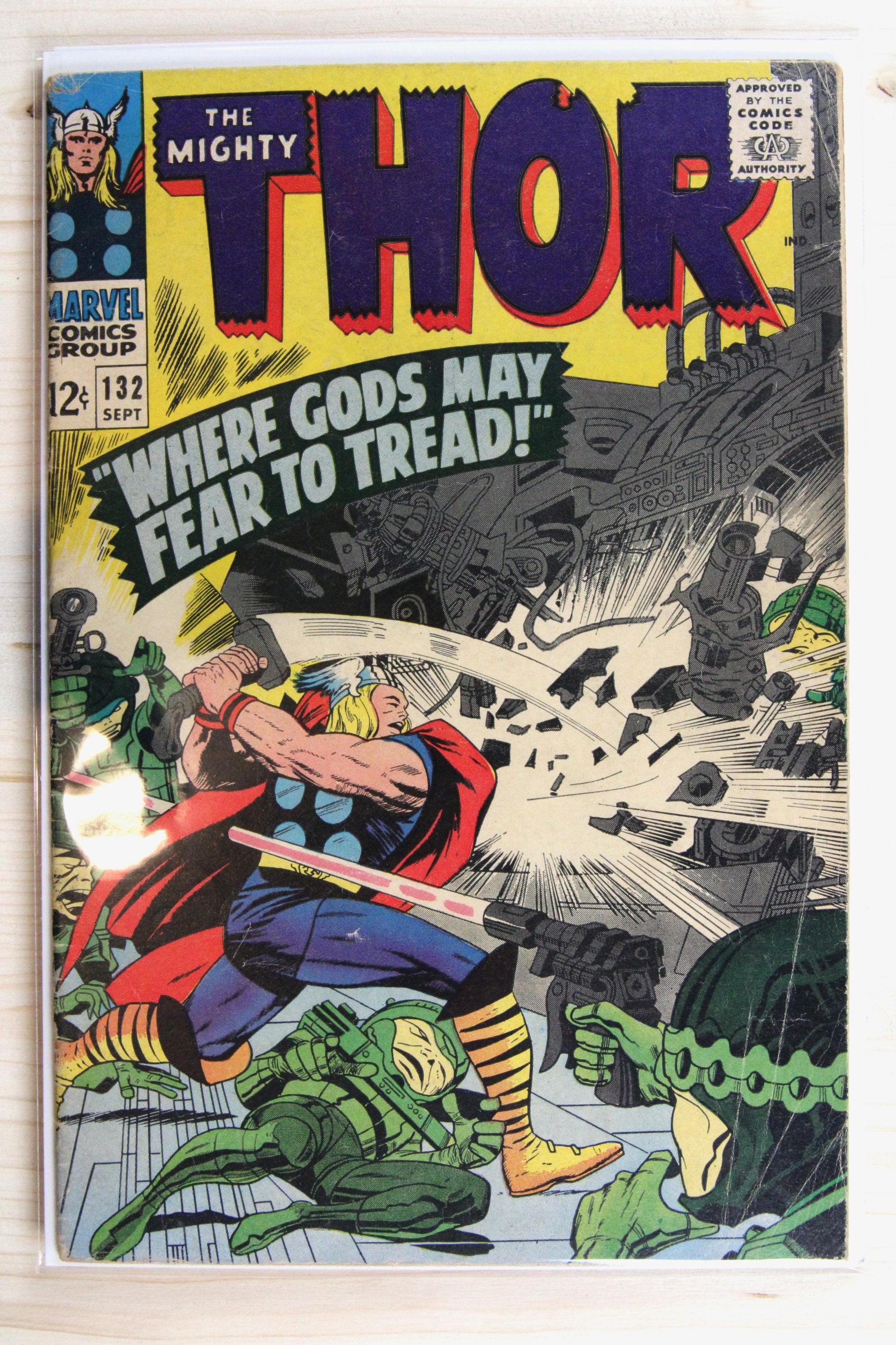 Thor #132 – Marvel (1966) 4.5 VG+