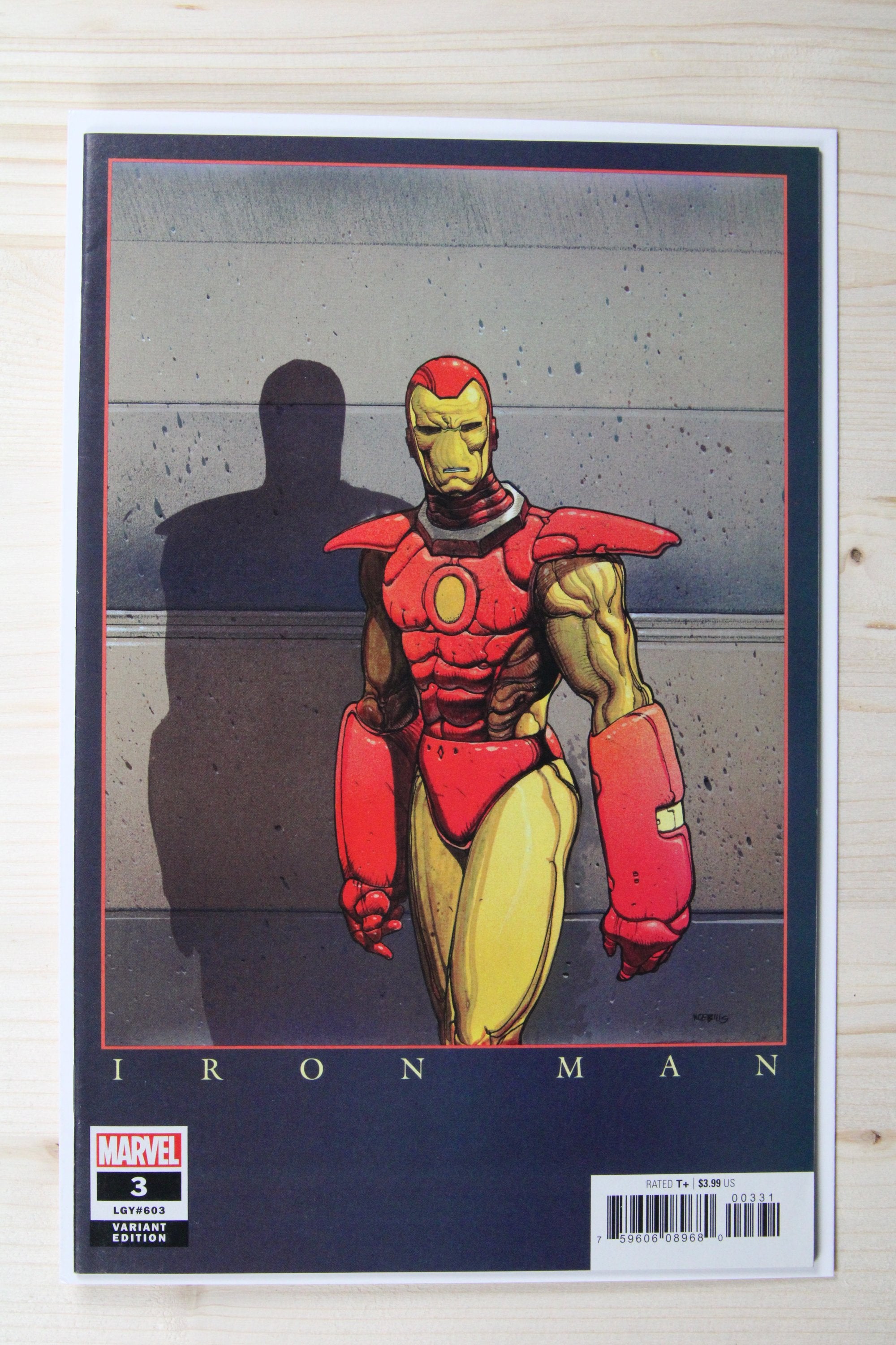 Iron Man #3 – Marvel (2021) 9.6 NM+ Moebius Variant Edition