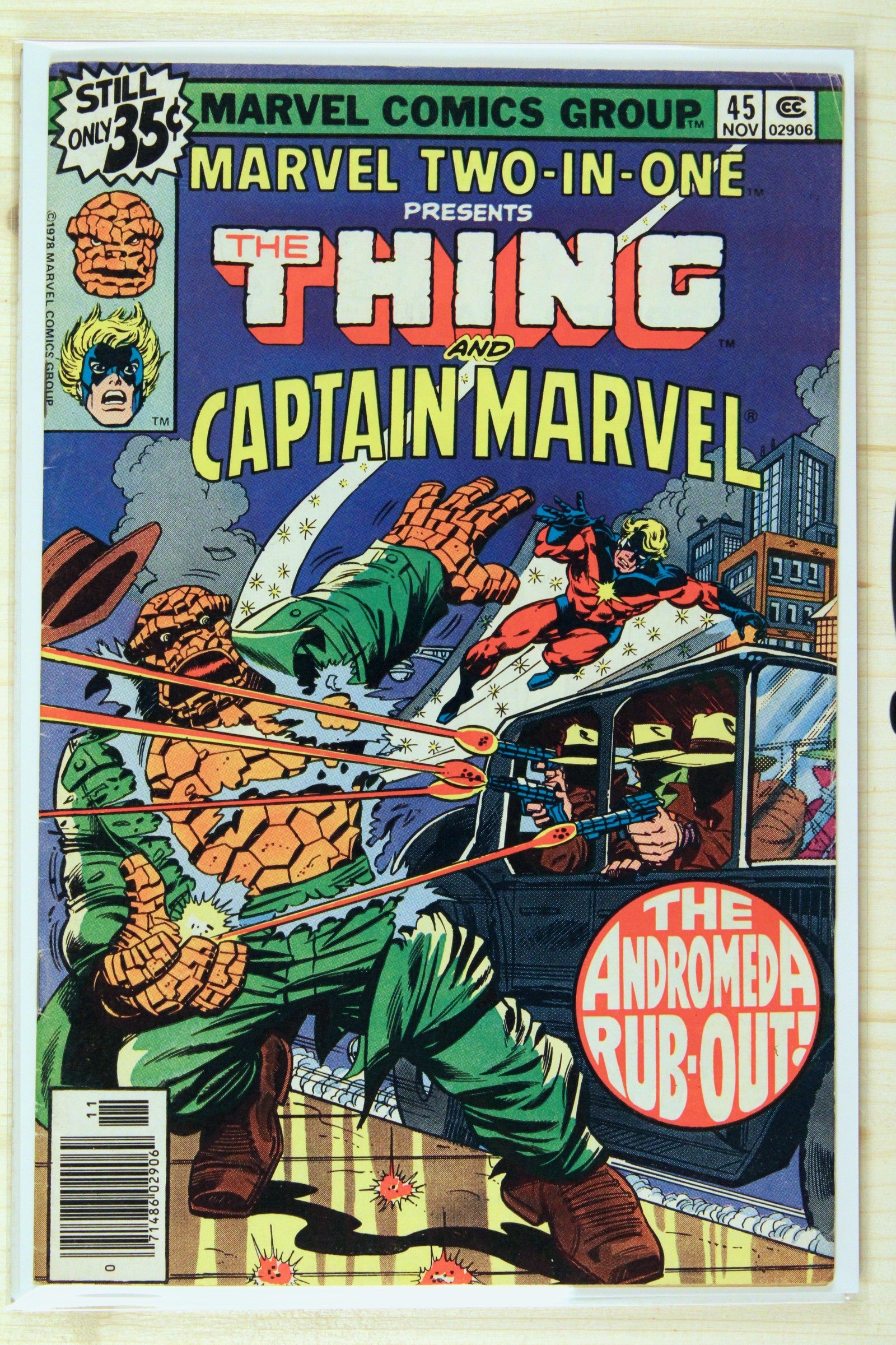 Marvel Two-in-One #45 – Marvel (1978) 7.5 VF- Newsstand Edition