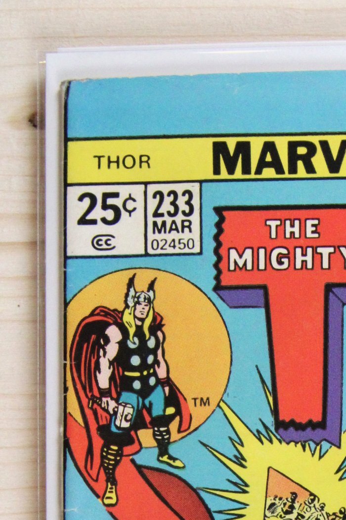 Thor #233 – Marvel (1975) 7.5 VF- Midgard Aflame