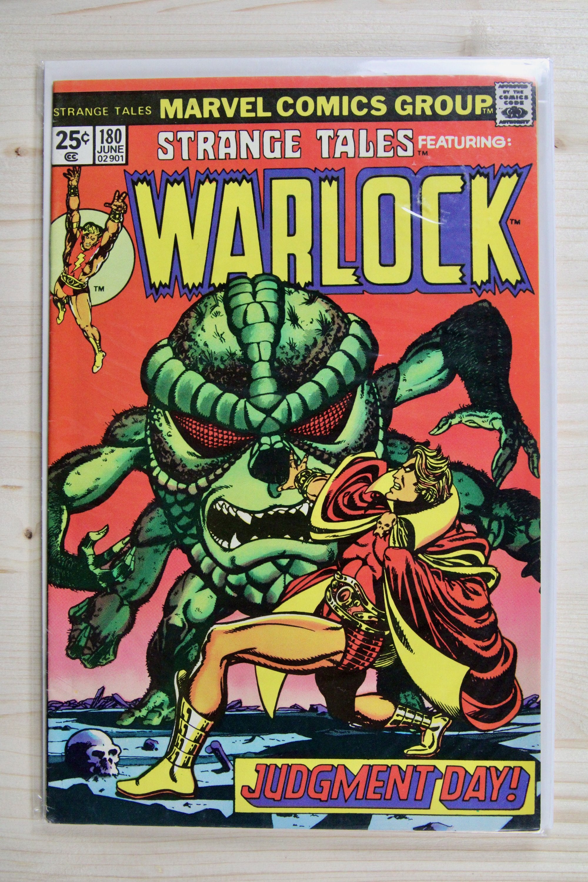 Strange Tales #180 – Marvel (1975) 9.0 VF/NM "Warlock" Infinity Effect