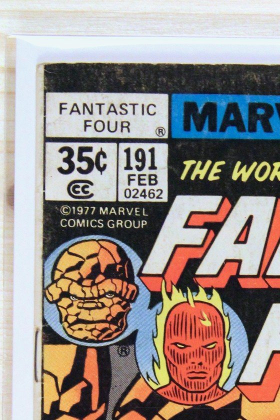 Fantastic Four #191 – Marvel (1978) 6.0 FN Joe Sinnott | Newsstand Edition