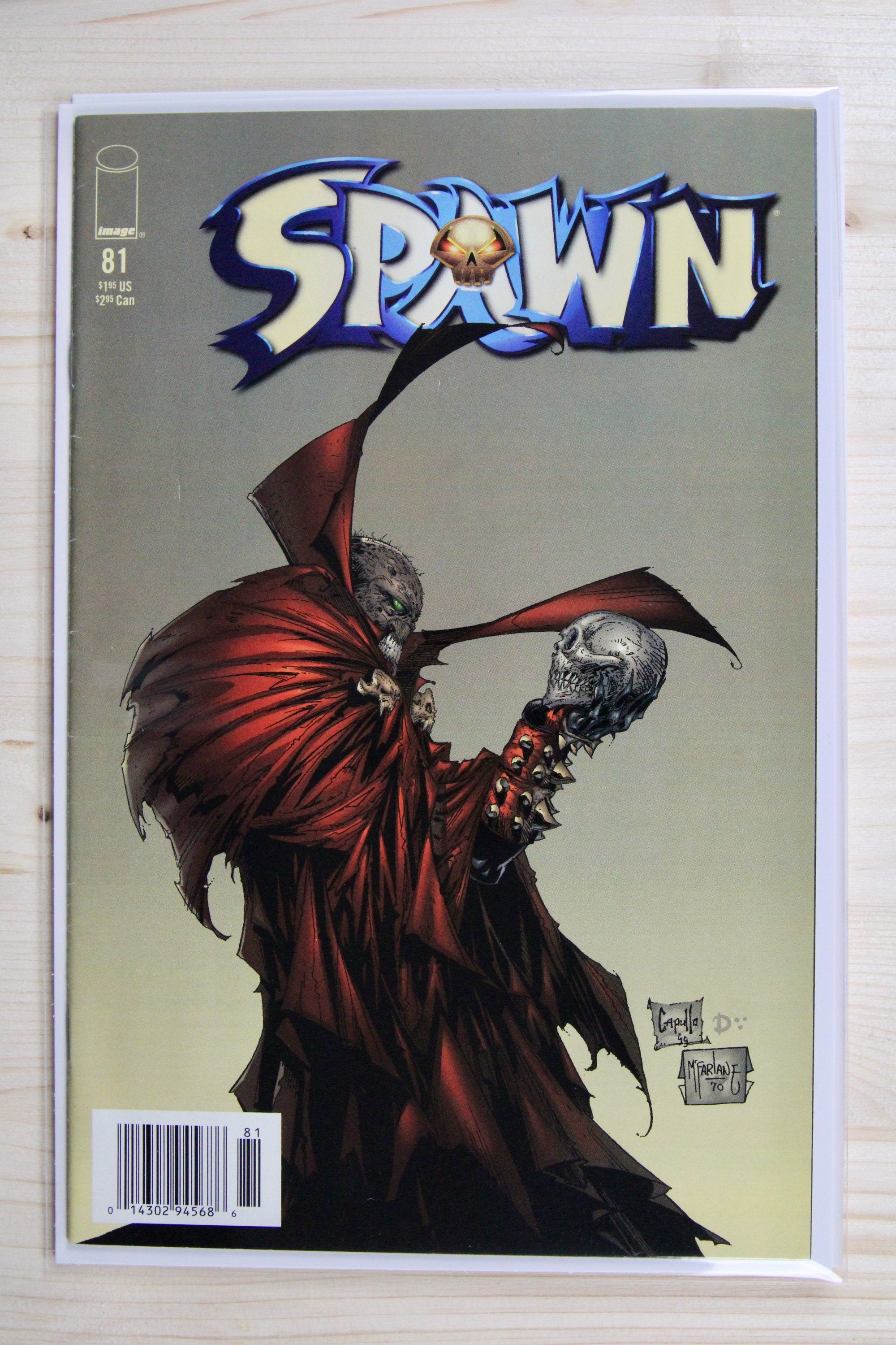 Spawn #81 – Image (1999) 8.0 VF Greg Capullo art | Todd McFarlane story | Newsstand