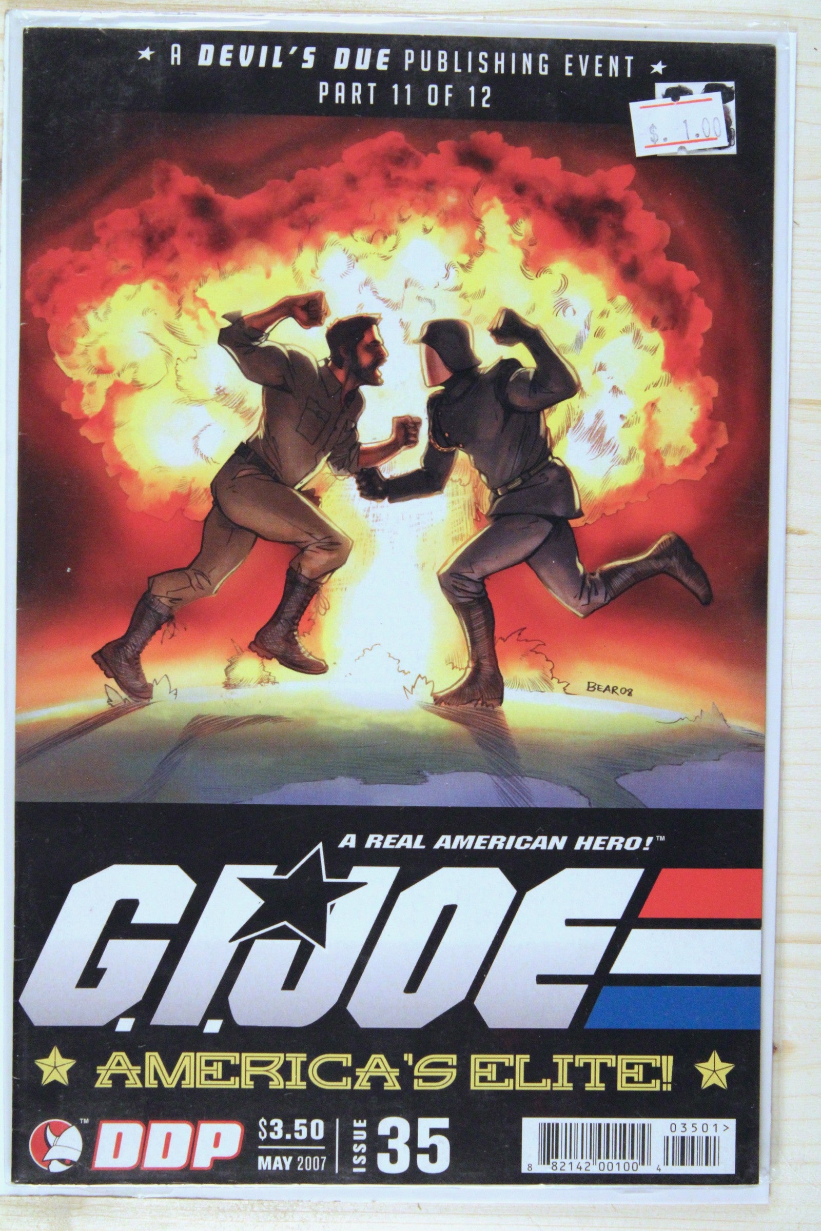 G.I. Joe: America's Elite #35 – Devil's Due (2008) 9.4 NM