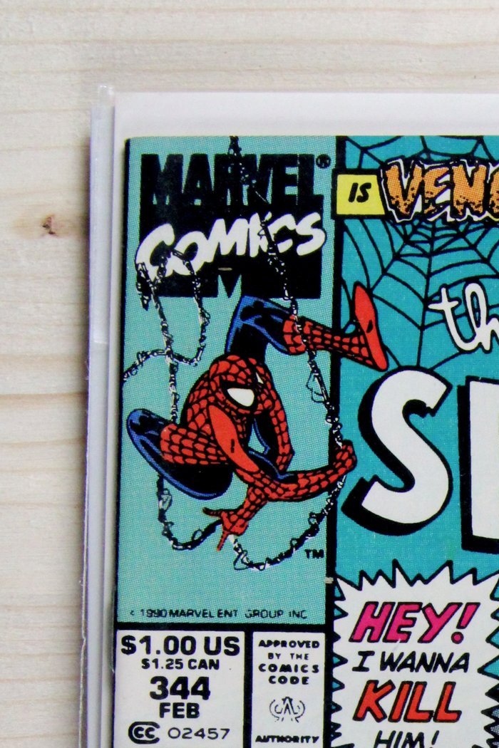 The Amazing Spider-Man #344 – Marvel (1991) 9.4 NM Erik Larsen art | Newsstand