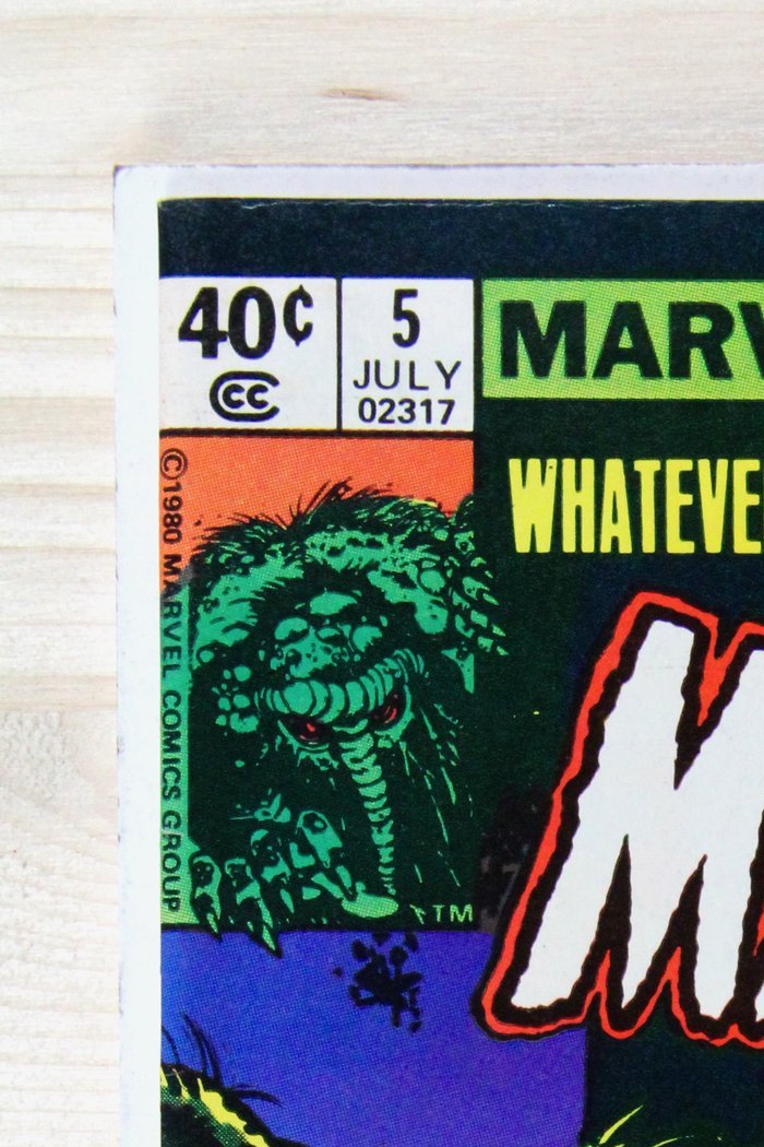 Man-Thing #5 – Marvel (1980) 8.0 VF Chris Claremont story