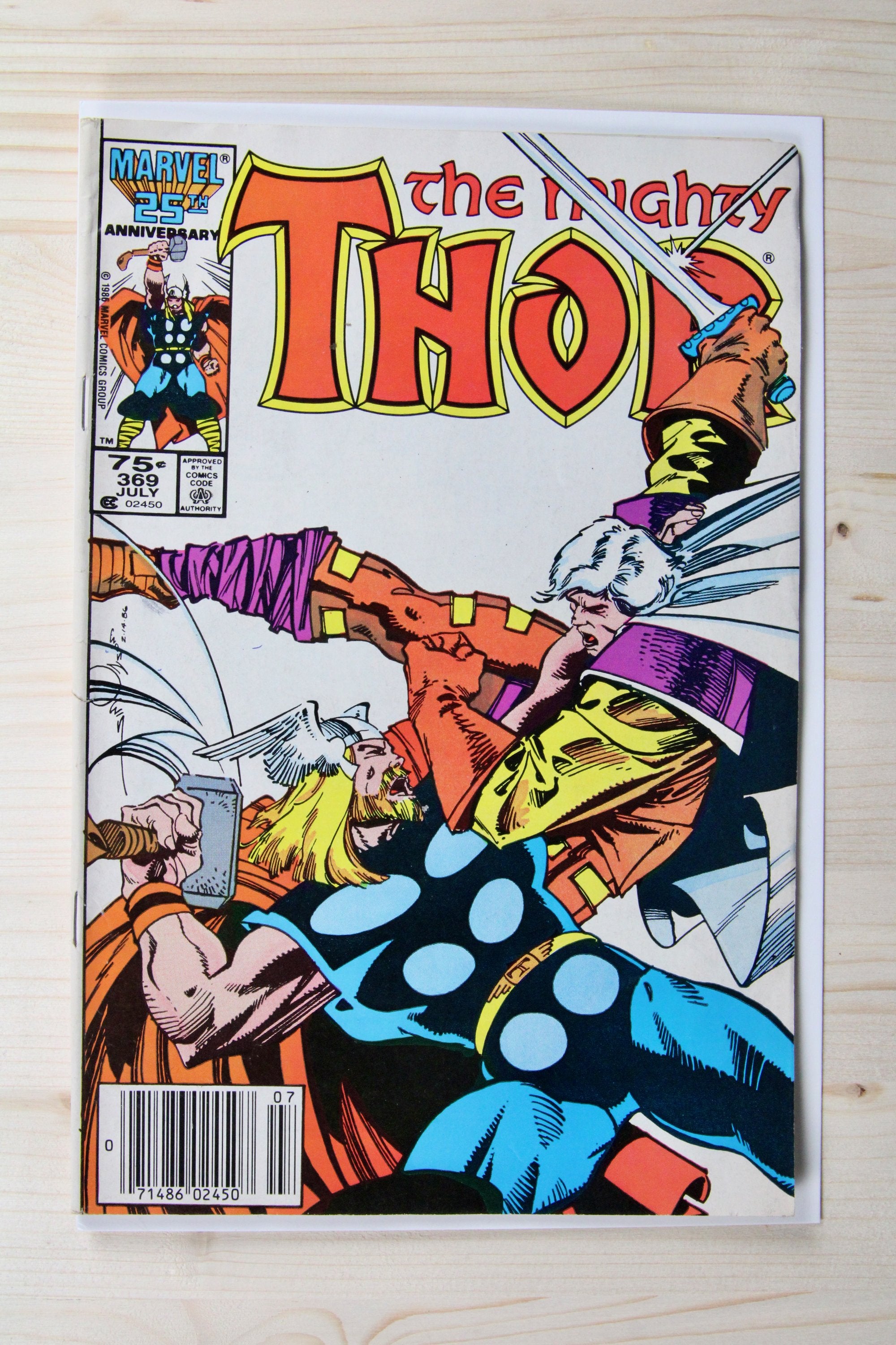 The Mighty Thor #369 – Marvel (1986) 8.0 VF Mark Jewelers