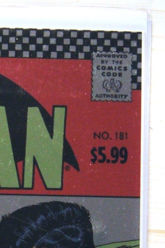 Batman #181 – DC (1966) 9.6 NM+ 2023 Foil Facsimile