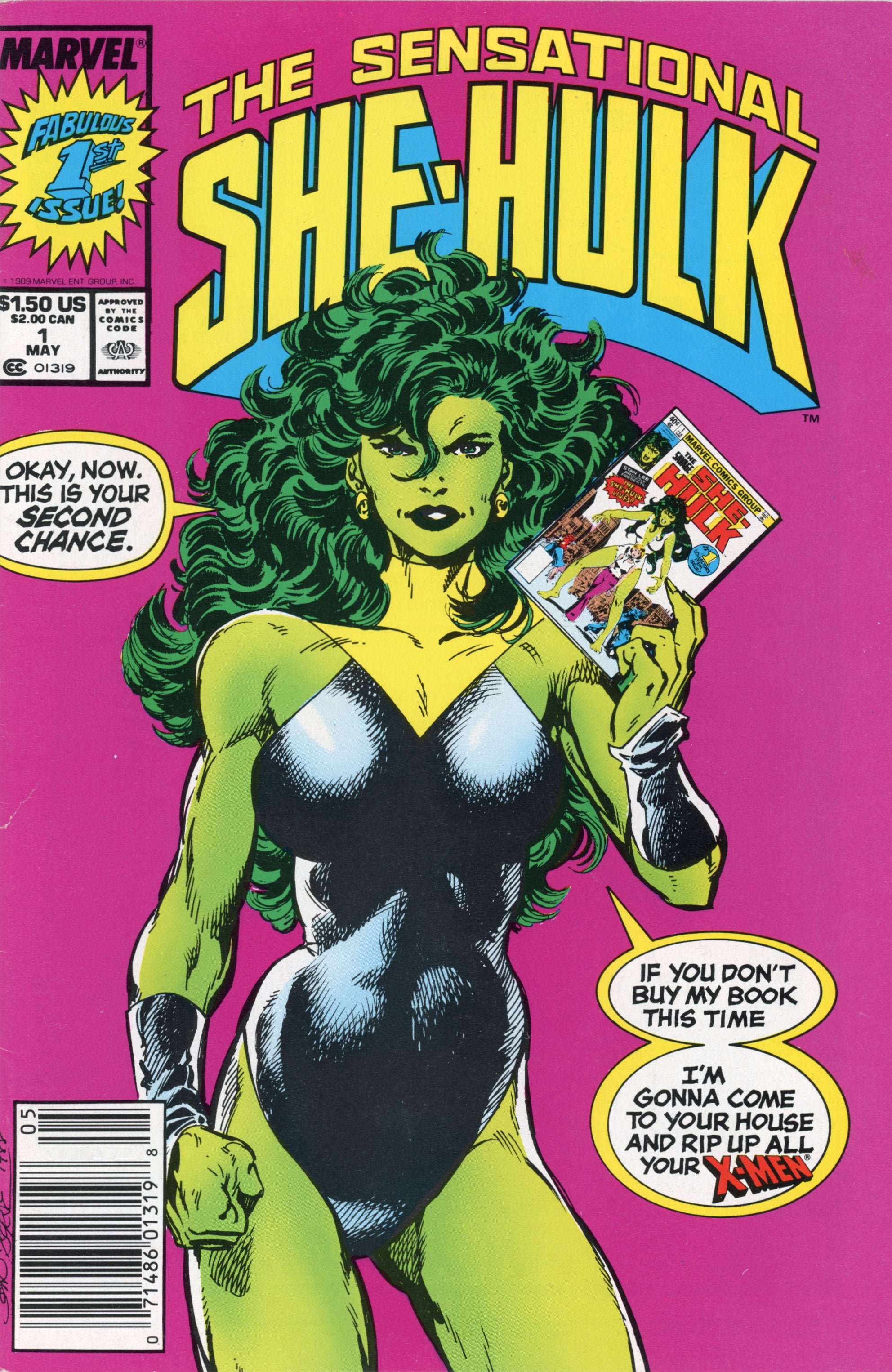 The Sensational She-Hulk #1 – Marvel (1989) VF