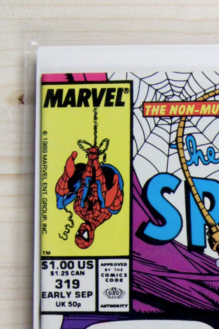 The Amazing Spider-Man #319 – Marvel (1989) 9.4 NM Todd McFarlane art