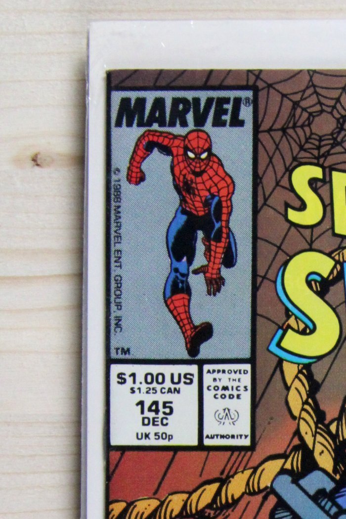 The Spectacular Spider-Man #145 – Marvel (1988) 8.5 VF+