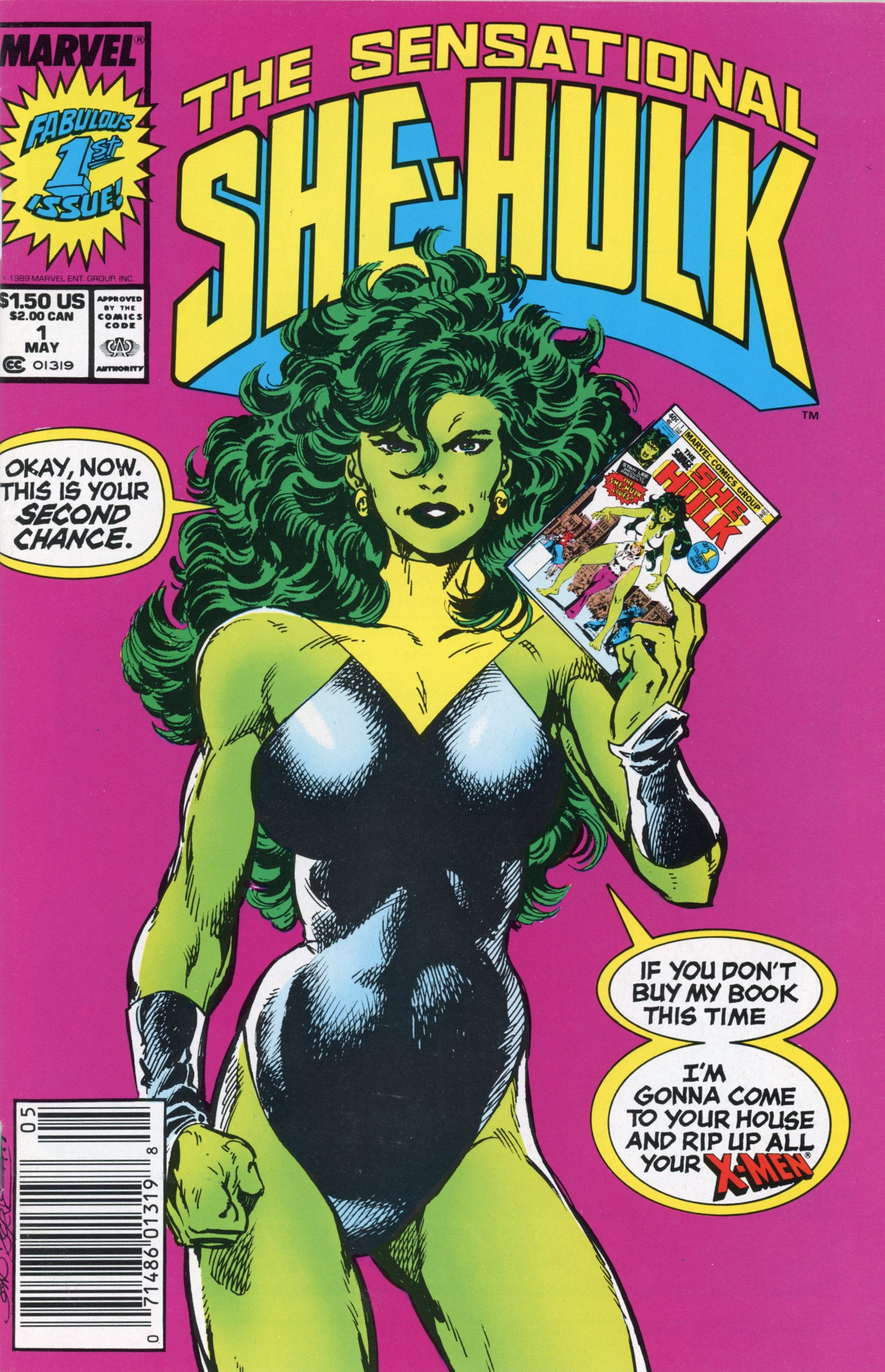 The Sensational She-Hulk #1 – Marvel (1989) Byrne VF/NM