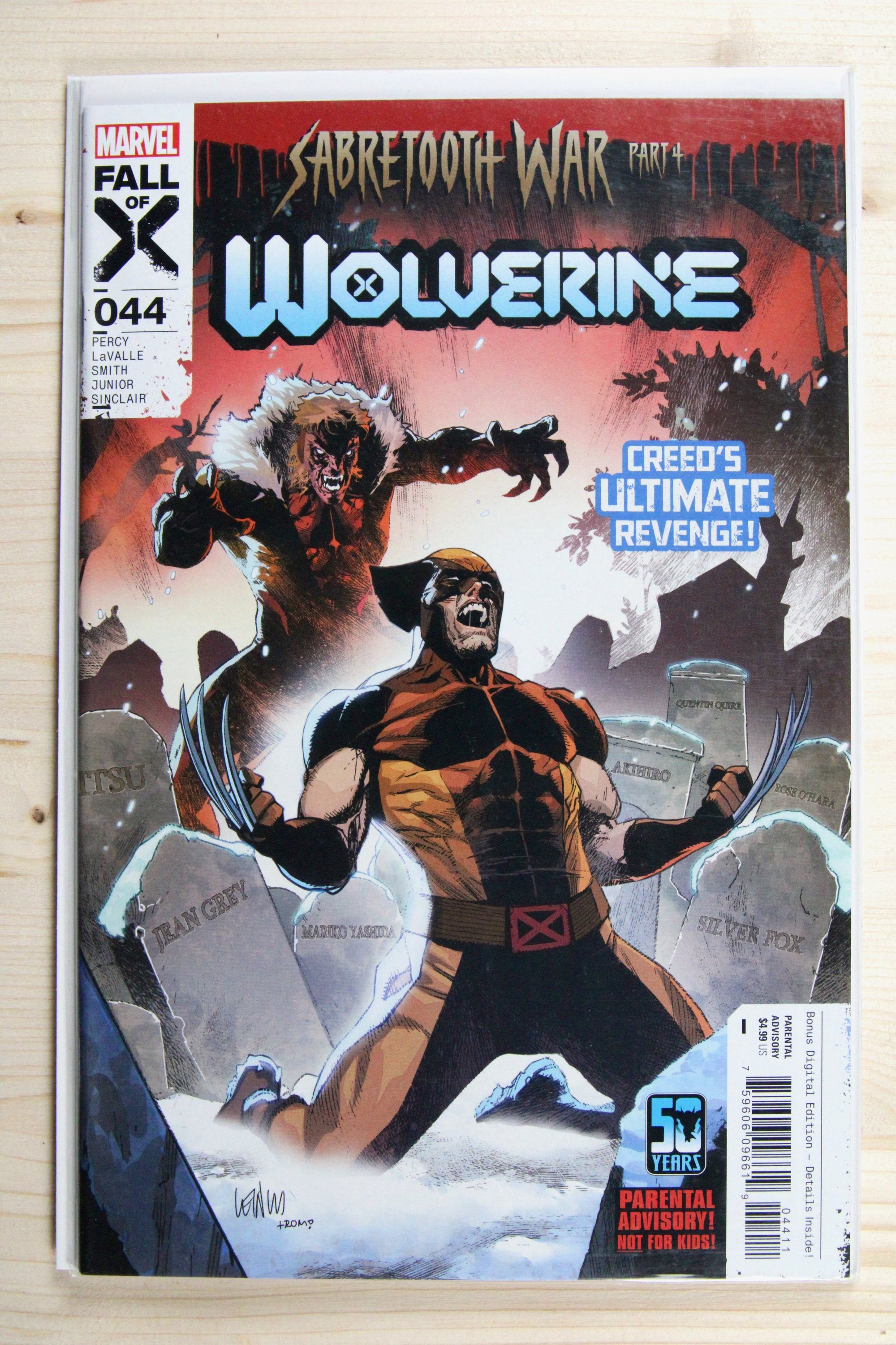 Wolverine #044 – Marvel (2024) 9.6 NM+