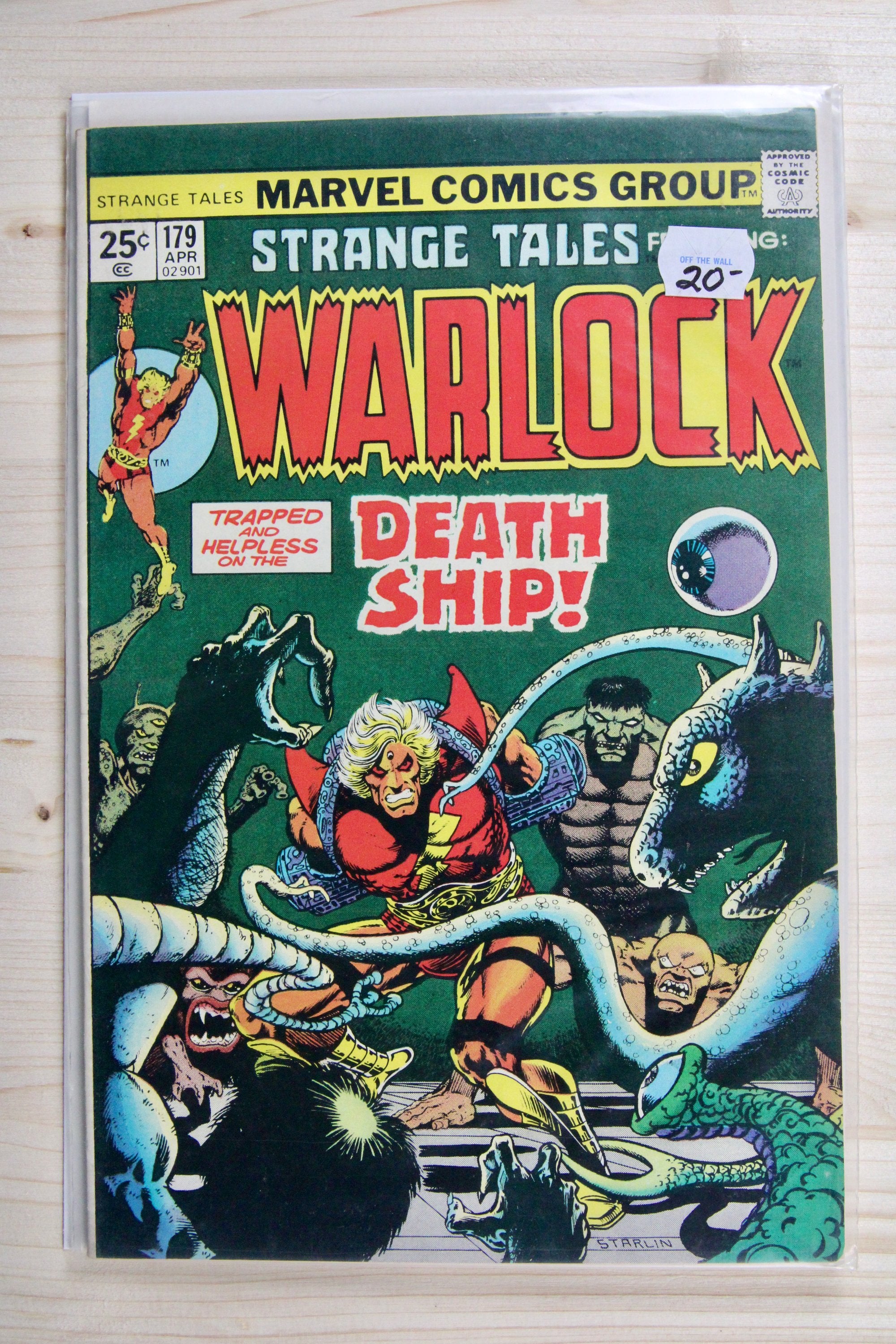 Strange Tales #179 – Marvel (1975) 8.0 VF "Warlock" Infinity Effect