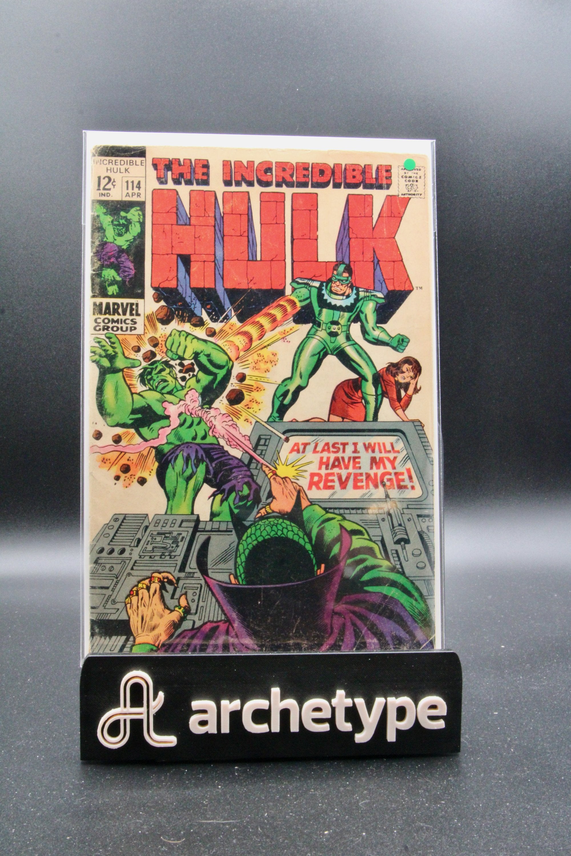 The Incredible Hulk #114 – Marvel (1969) Stan Lee story