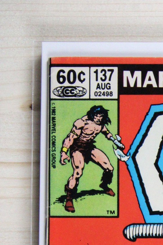 Conan the Barbarian #137 – Marvel (1982) 8.0 VF Newsstand Edition