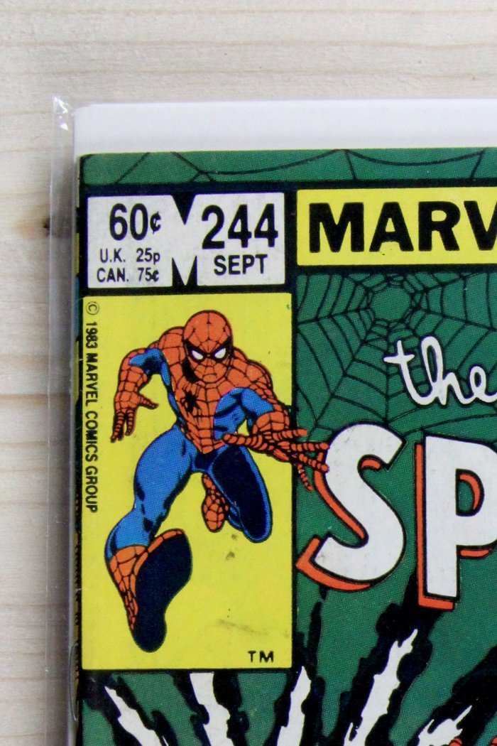 The Amazing Spider-Man #244 – Marvel (1983) 9.4 NM Klaus Janson