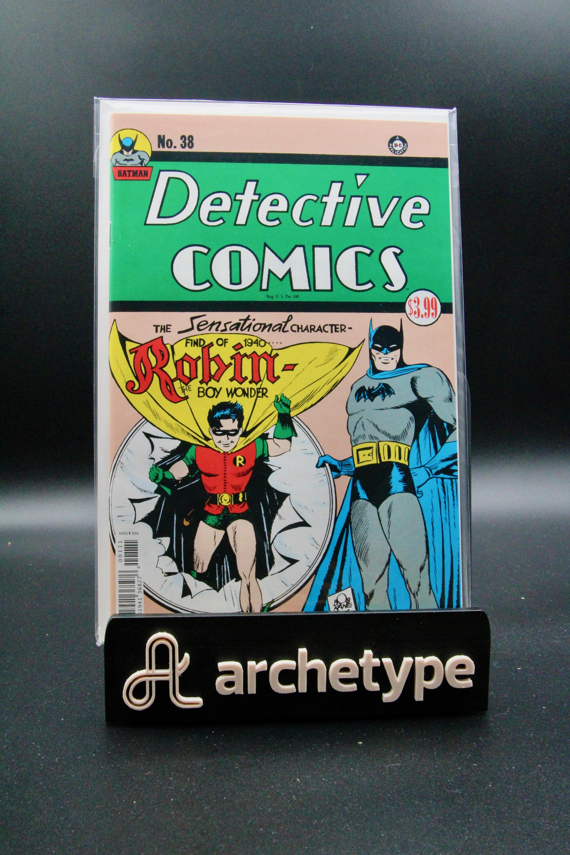 Detective Comics #38 – DC (1940) Facsimile Reprint