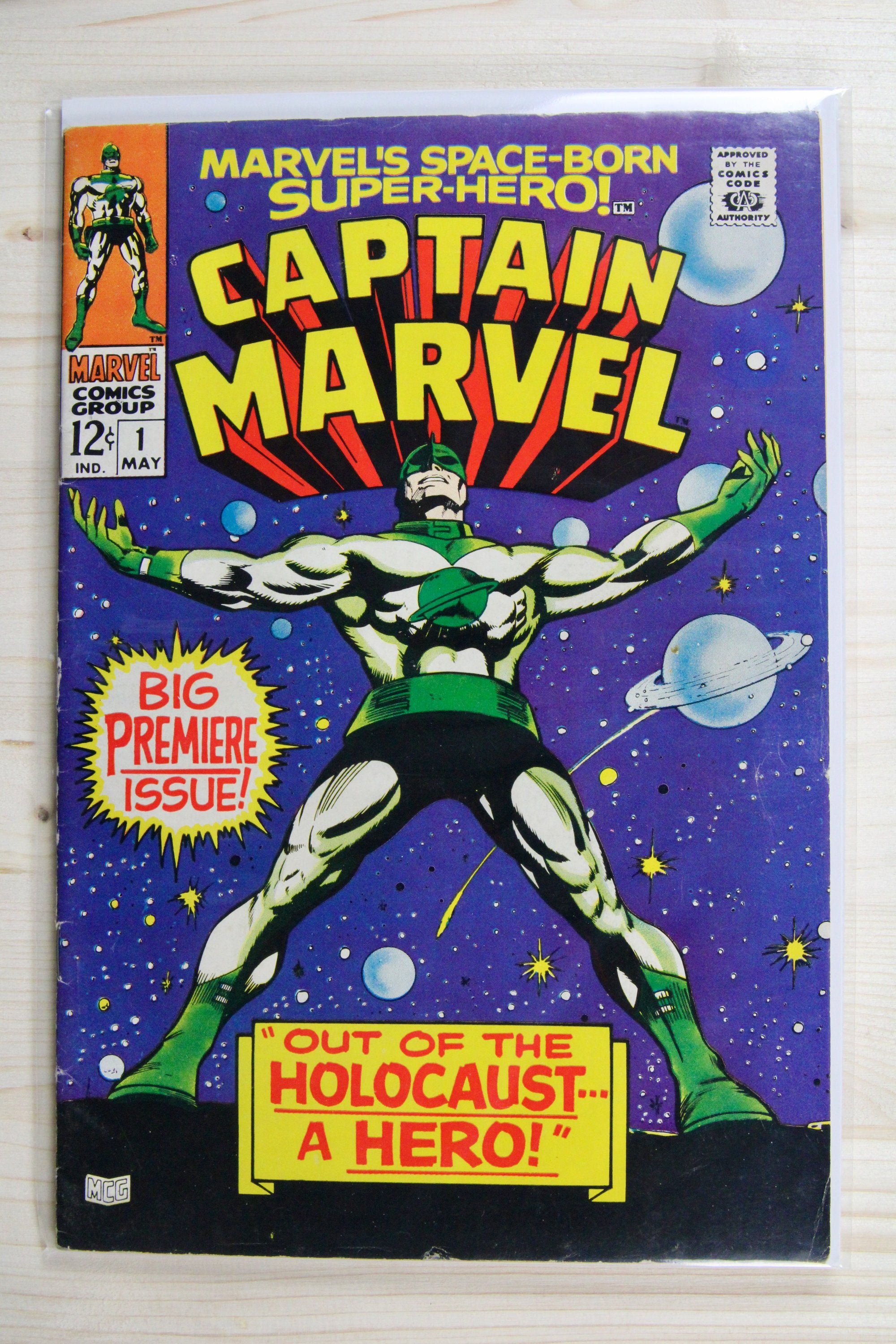 Captain Marvel #1 – Marvel (1968) 7.0 FN/VF Stan Lee