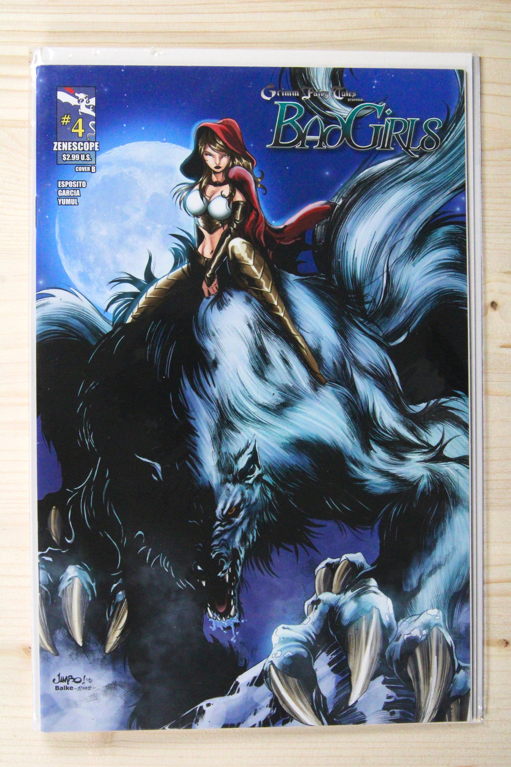Grimm Fairy Tales: Bad Girls #1-5 – Zenoscope (2012) (9 Issues) Full Series A+B Covers