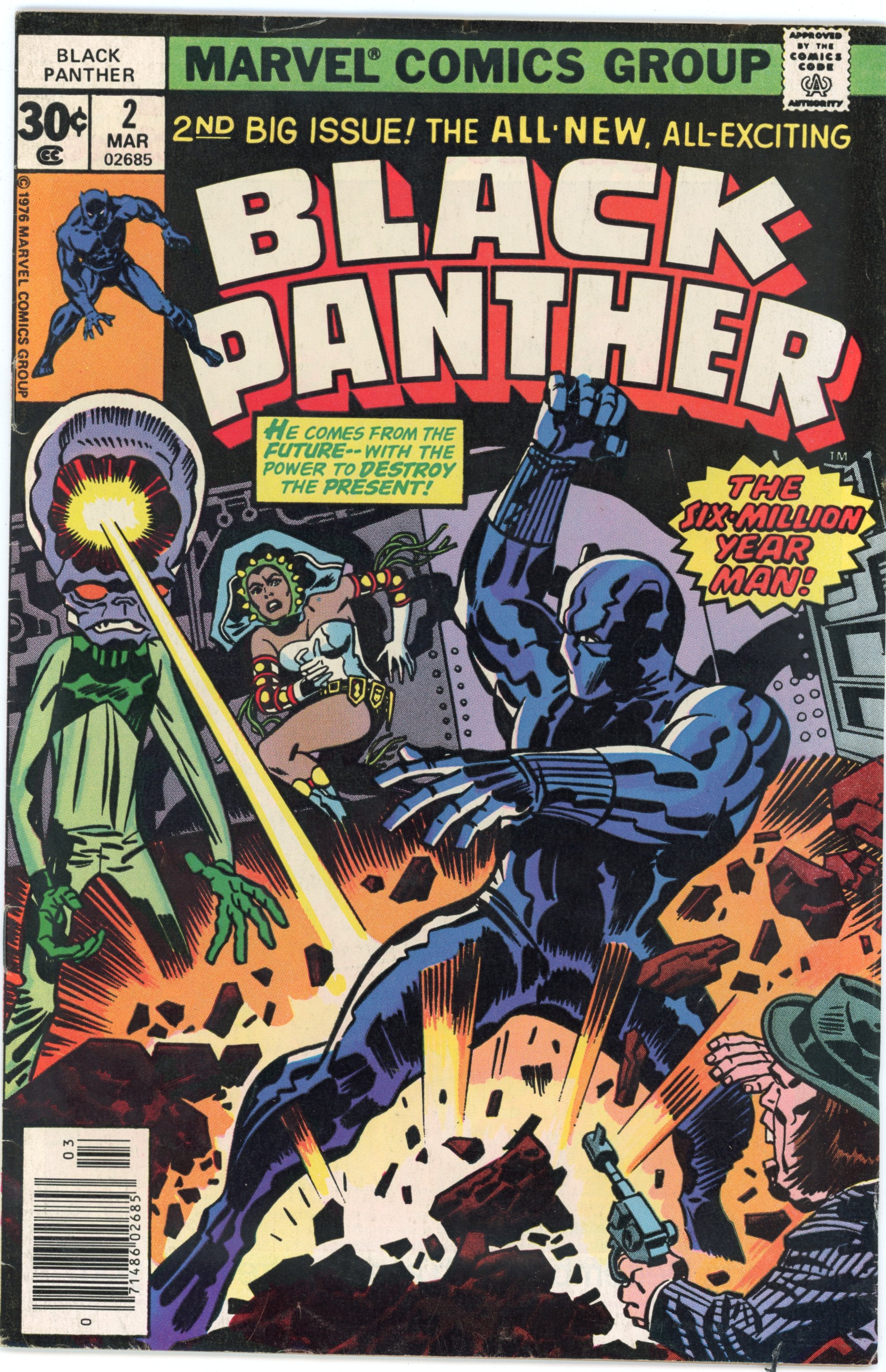 Black Panther #2 – Marvel Comics (1976) VF