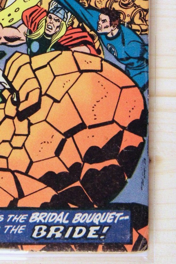 Fantastic Four #150 – Marvel (1974) 6.0 FN "The Avengers/Fantastic Four" The Wedding of Crystal and Pietro | Joe Sinnott