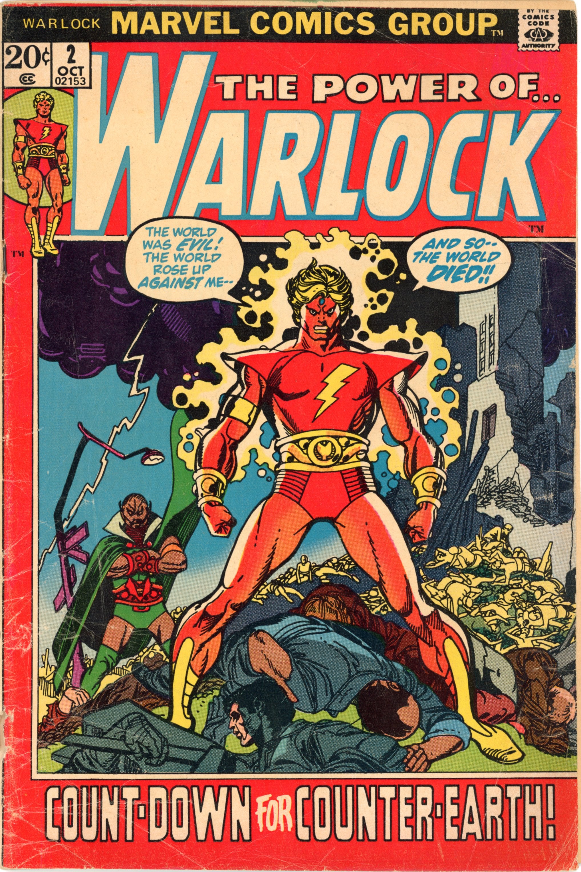 Warlock #1-15 – Marvel Comics (1972) Near Full Series (Missing #7,14) Box11