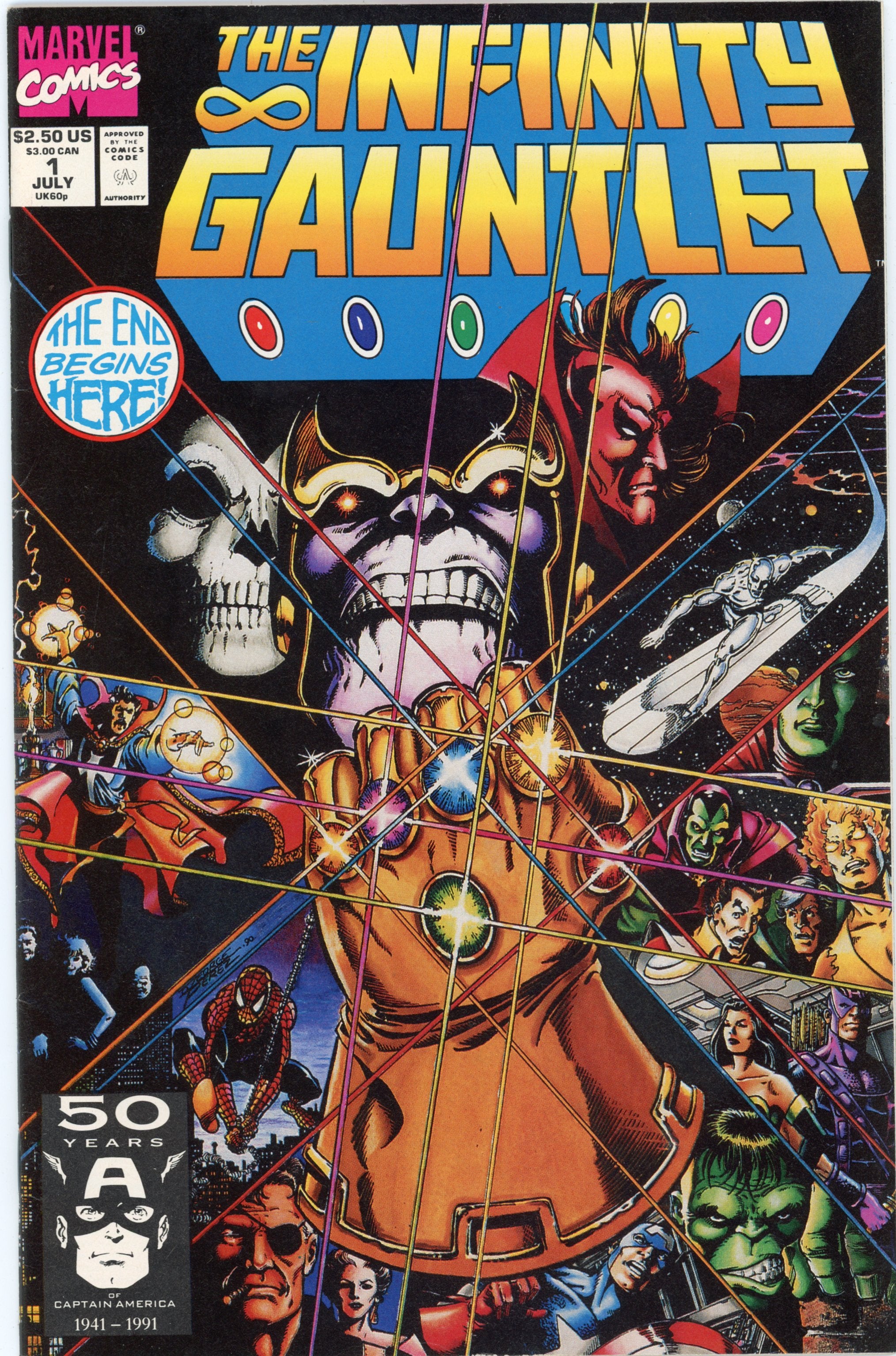 The Infinity Gauntlet, Crusade, War Full Series – Marvel (1991) Complete