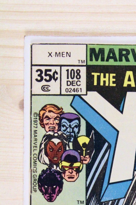 The X-Men #108 – Marvel (1977) 8.0 VF Phoenix Saga | Chris Claremont story | John Byrne art | Newsstand Edition