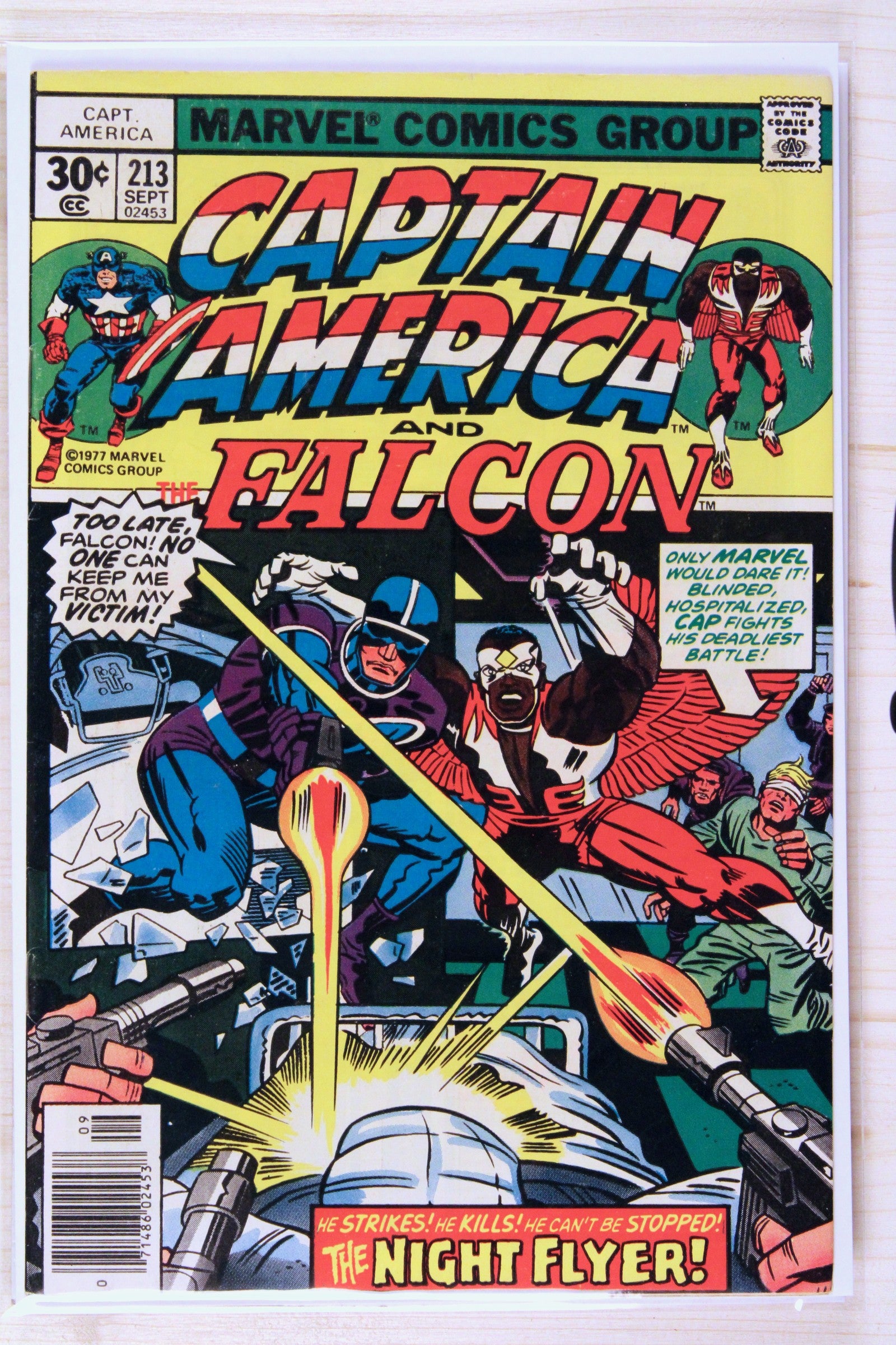 Captain America #213 – Marvel (1977) 8.0 VF Jack Kirby story