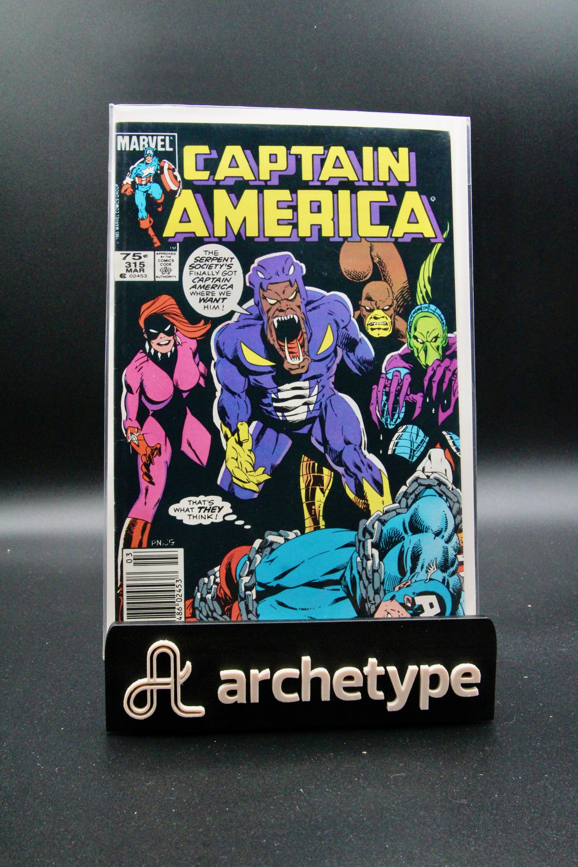 Captain America #315 – Marvel (1986)
