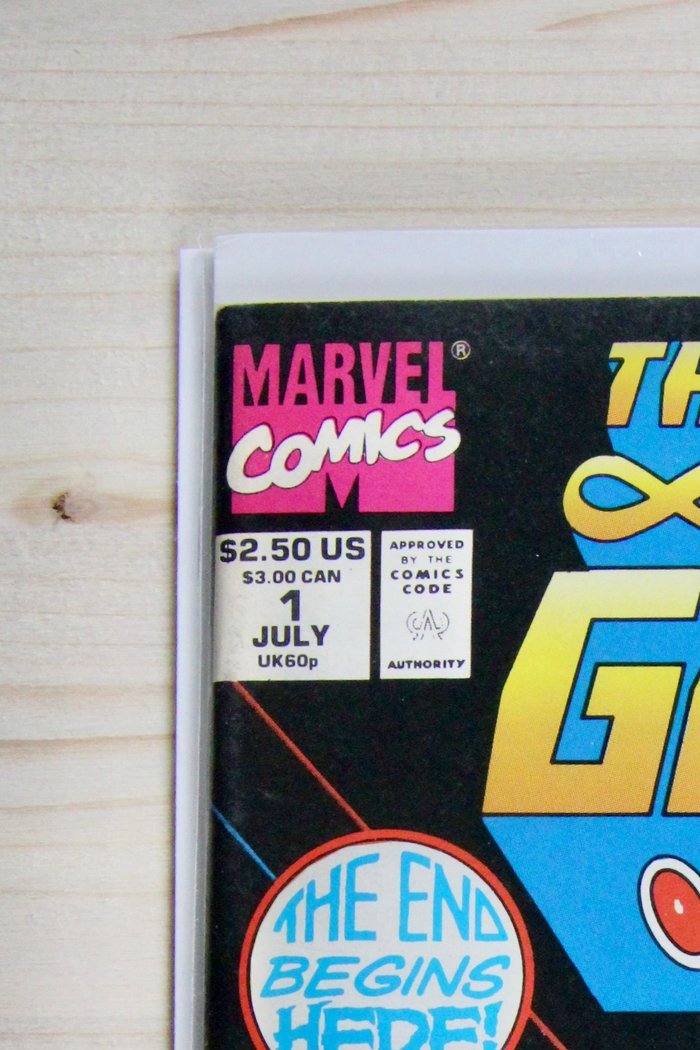 The Infinity Gauntlet #1 – Marvel (1991) 9.4 NM "Infinity Trilogy" Infinity Gauntlet