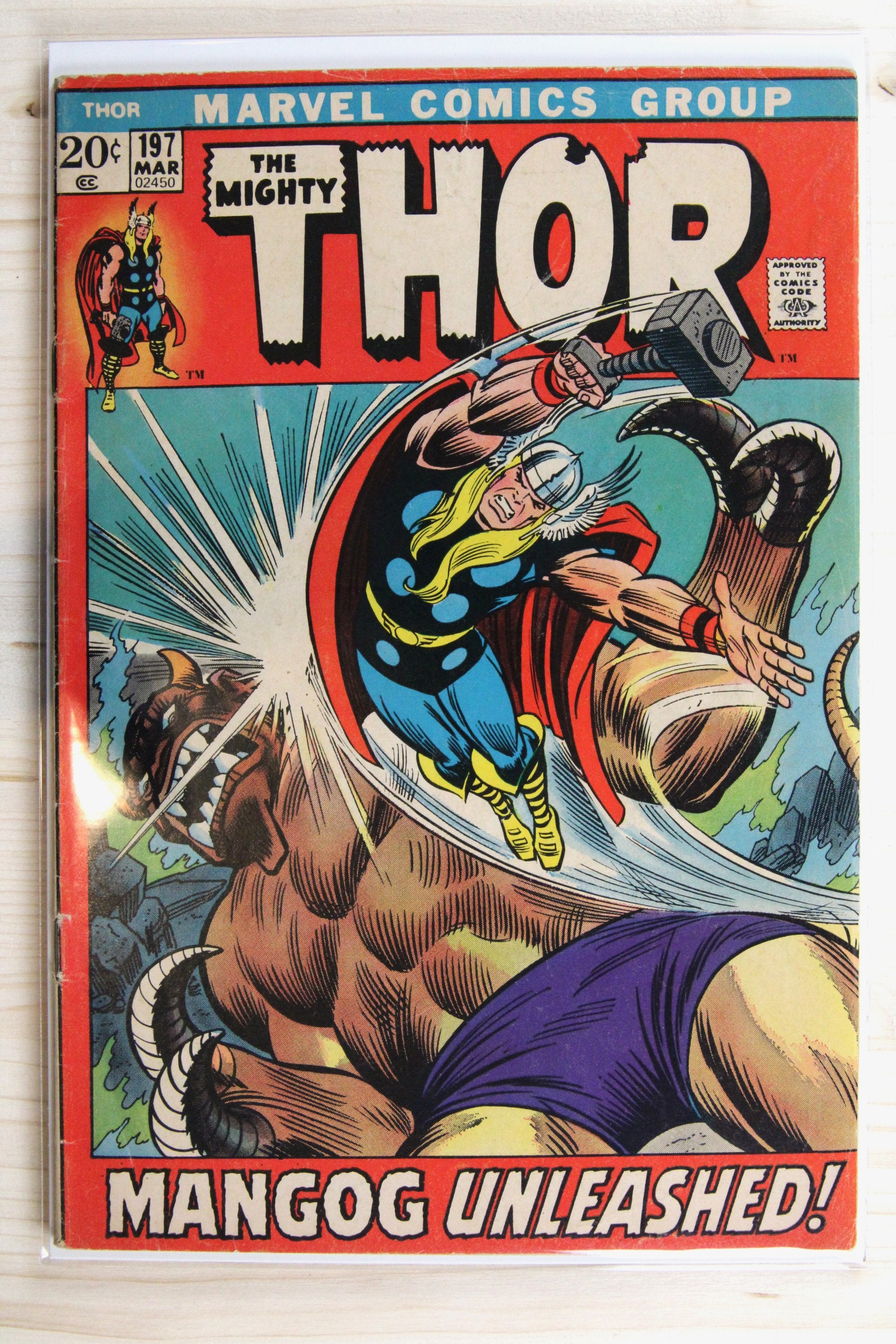 The Mighty Thor #197 – Marvel (1972) 4.5 VG+