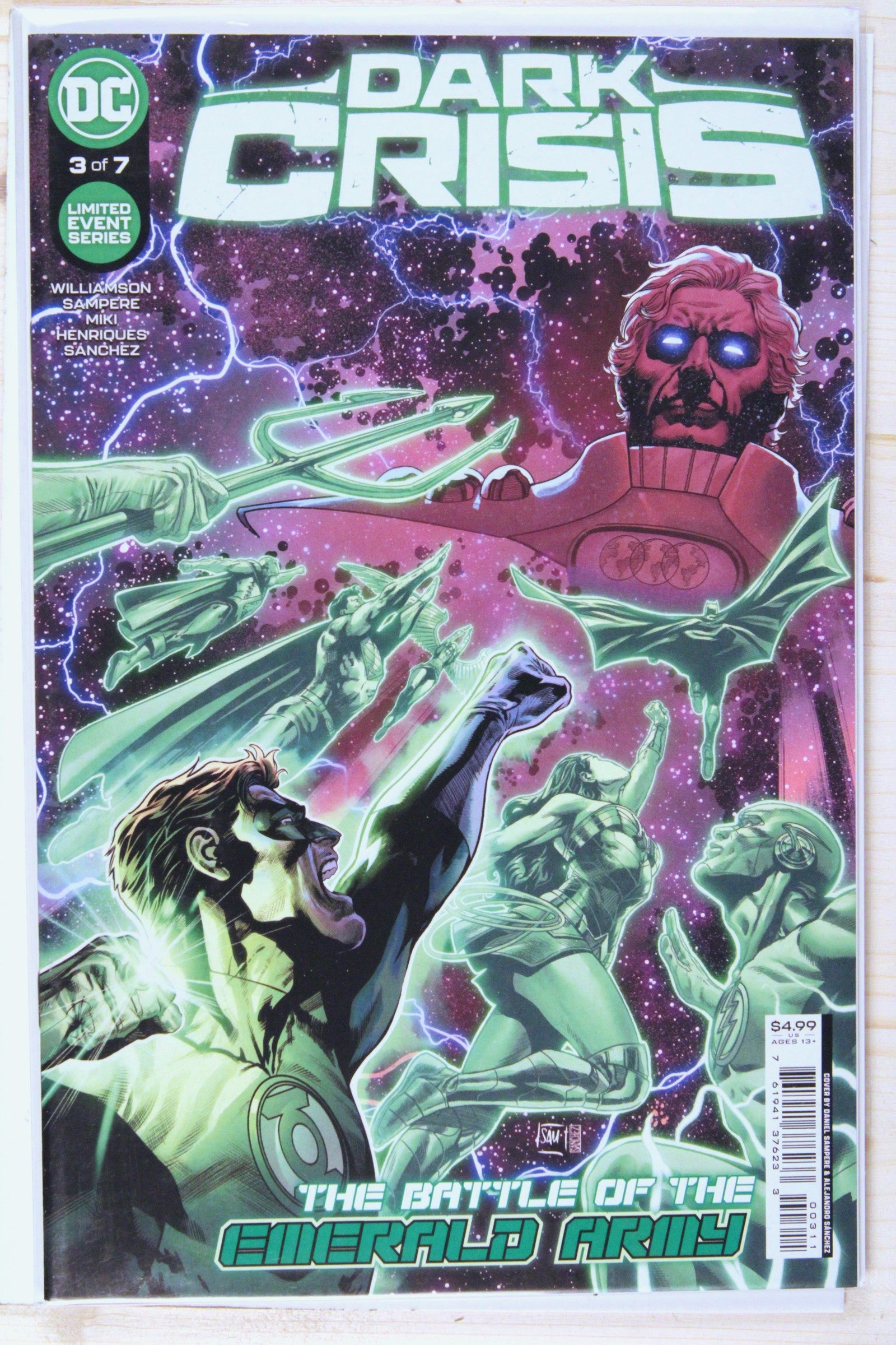 Dark Crisis #3 – DC (2022) 9.6 NM+ "Justice League" Dark Crisis