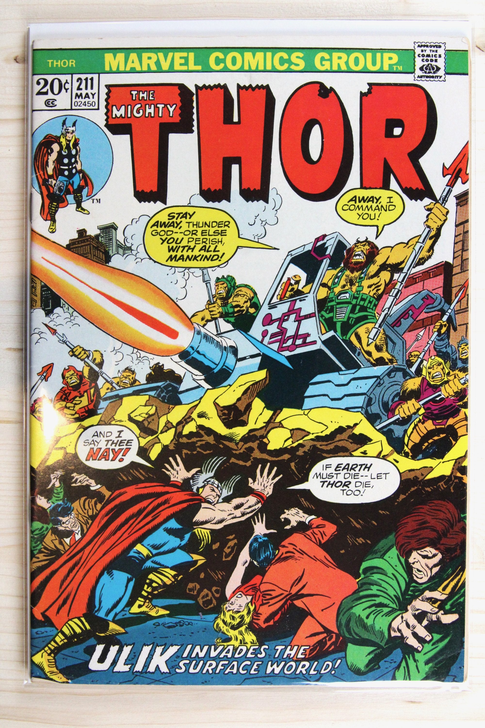Thor #211 – Marvel (1973) 7.5 VF-