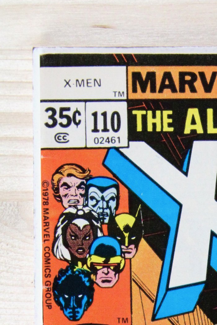 X-Men #110 – Marvel (1978) 7.5 VF- Chris Claremont story | Stan Lee